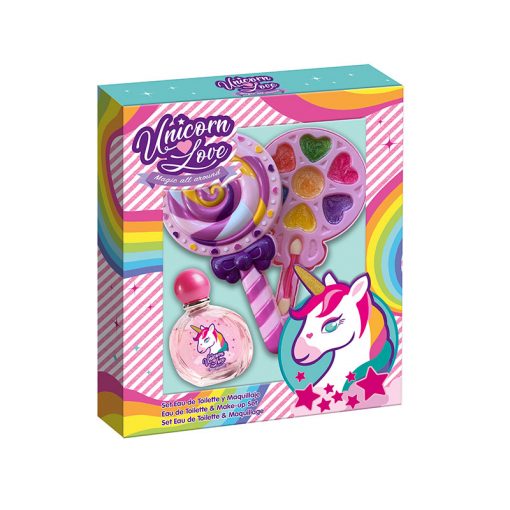 Unicorn Love EDT & Make Up Lollipop Gift Set