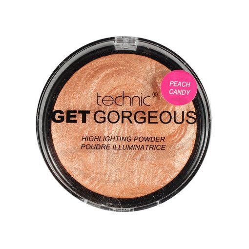 Technic Get Gorgeous HIGHLIGHTING POWDER Peach Candy