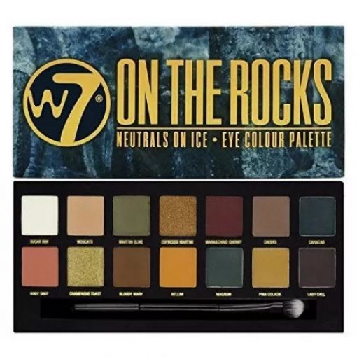 W7 On The Rocks Neutral On Ice Eye Colour Palette