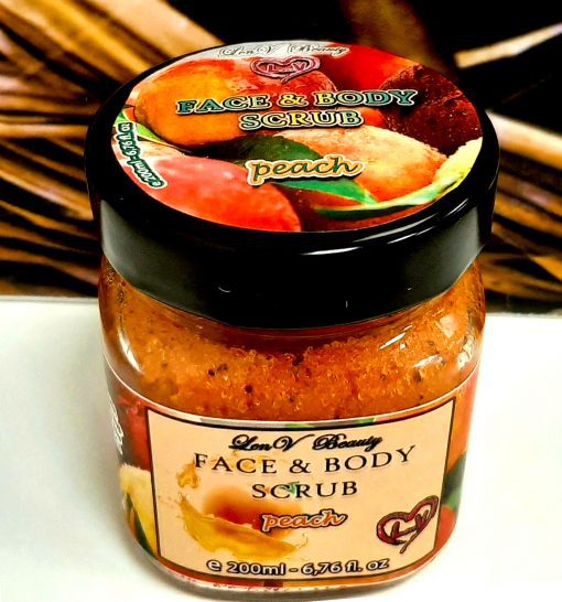 Face – Body Scrub LenV  peach