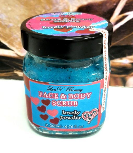 Face – Body Scrub LenV lovely powder