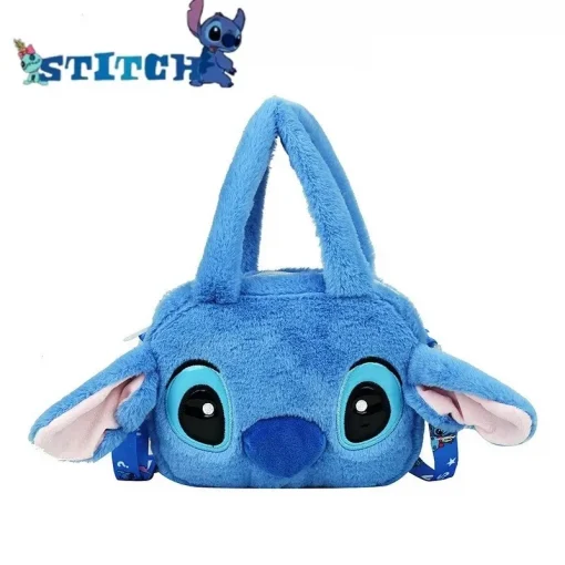 Stitch τσάντα λούτρινη