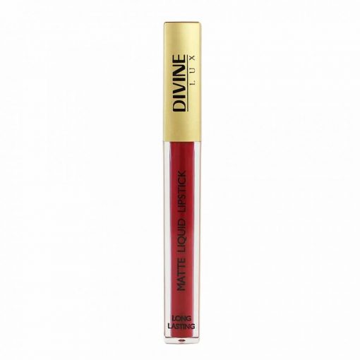 Divine Lux Matte Liquid Lipstick Long Lasting No06